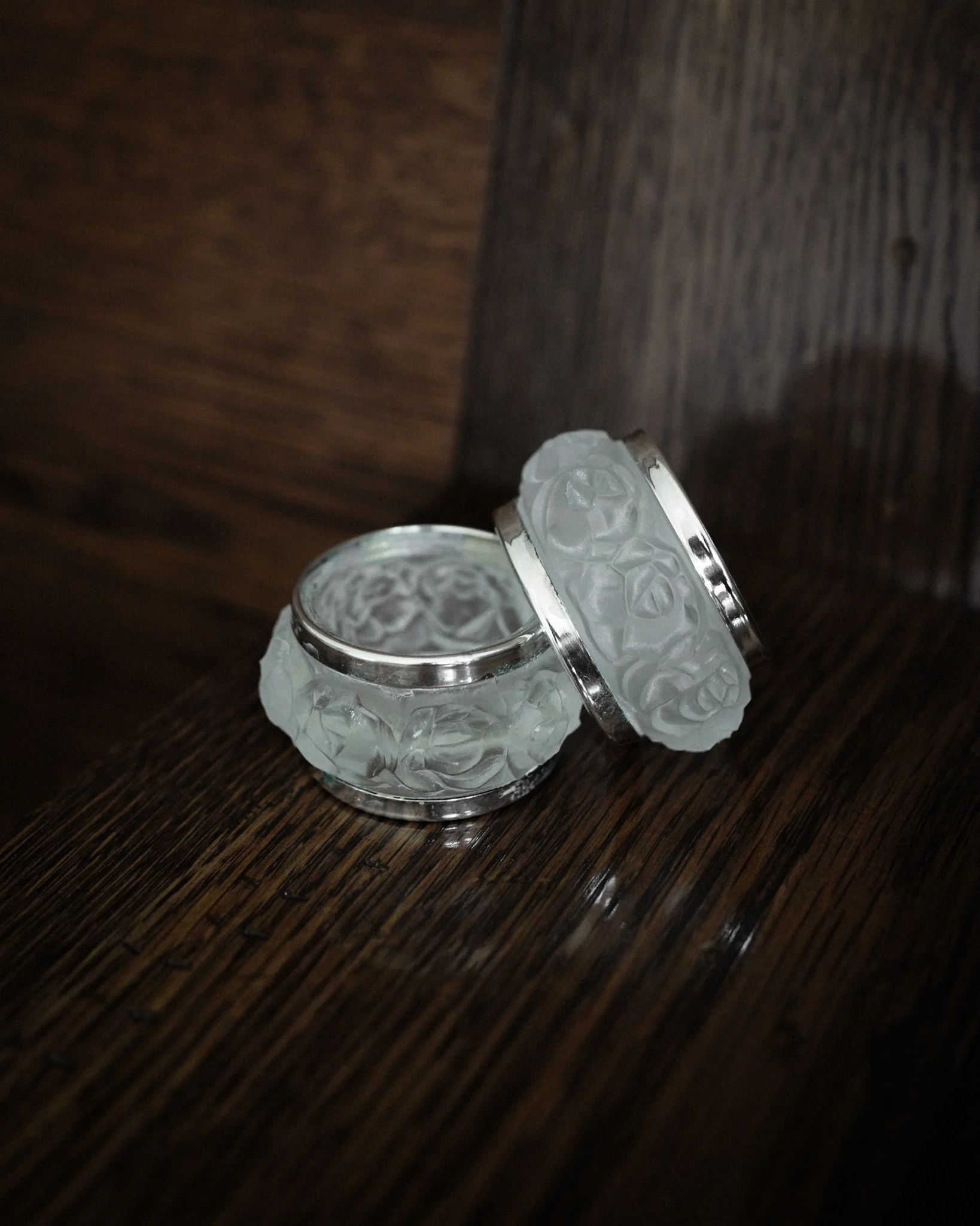 Crystal Napkin Ring Set - Image 3